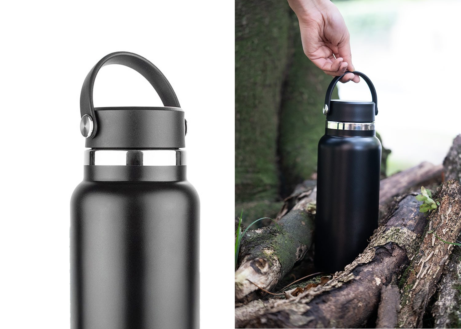 botella de acero clamp 1000 ml / 32 oz