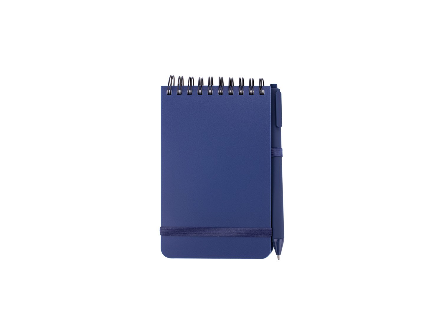 libreta clasp con bolígrafo
