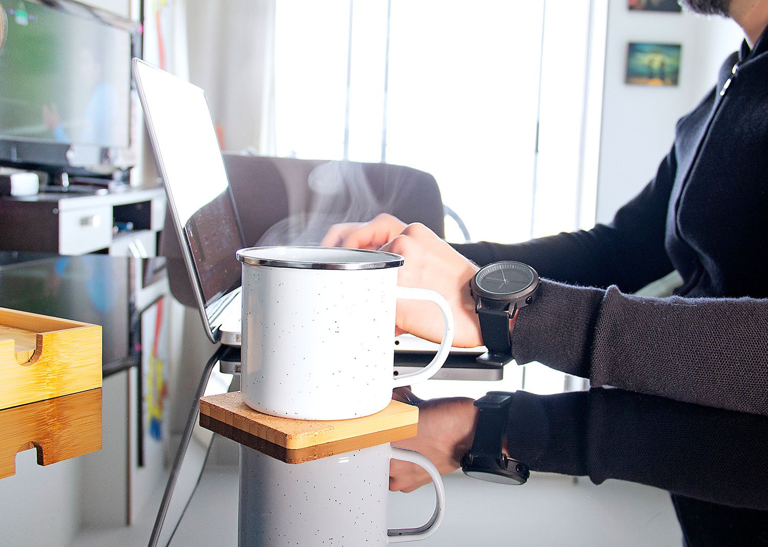 taza esmaltada galaxy 400 ml / 13 oz