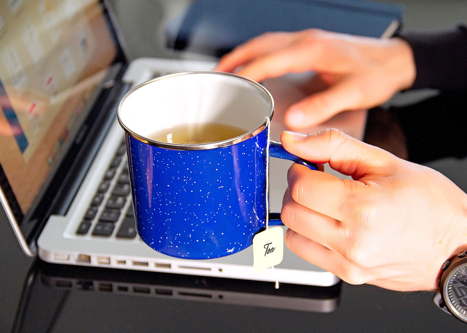 taza esmaltada galaxy 400 ml / 13 oz