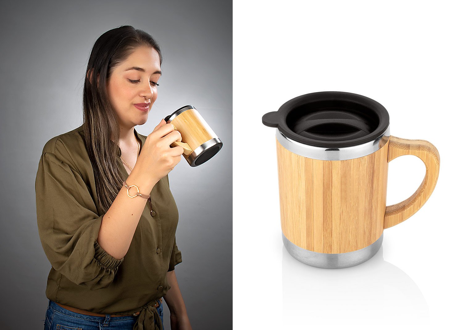 mug bambú 300 ml / 10 oz