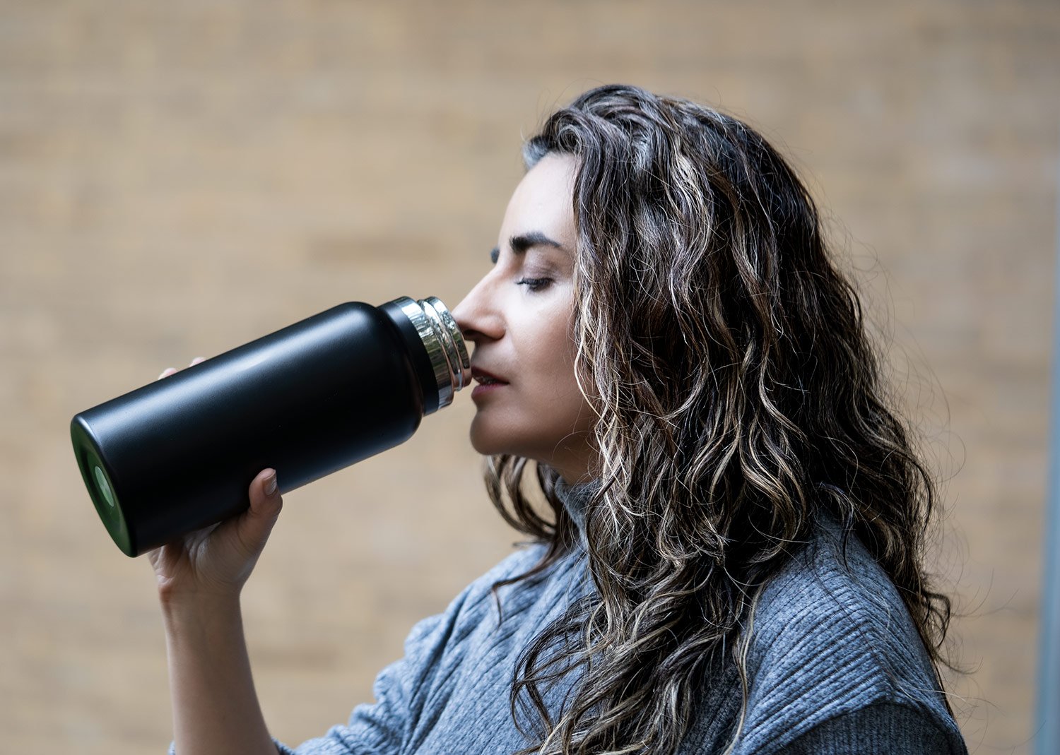 botella de acero clamp 1000 ml / 32 oz