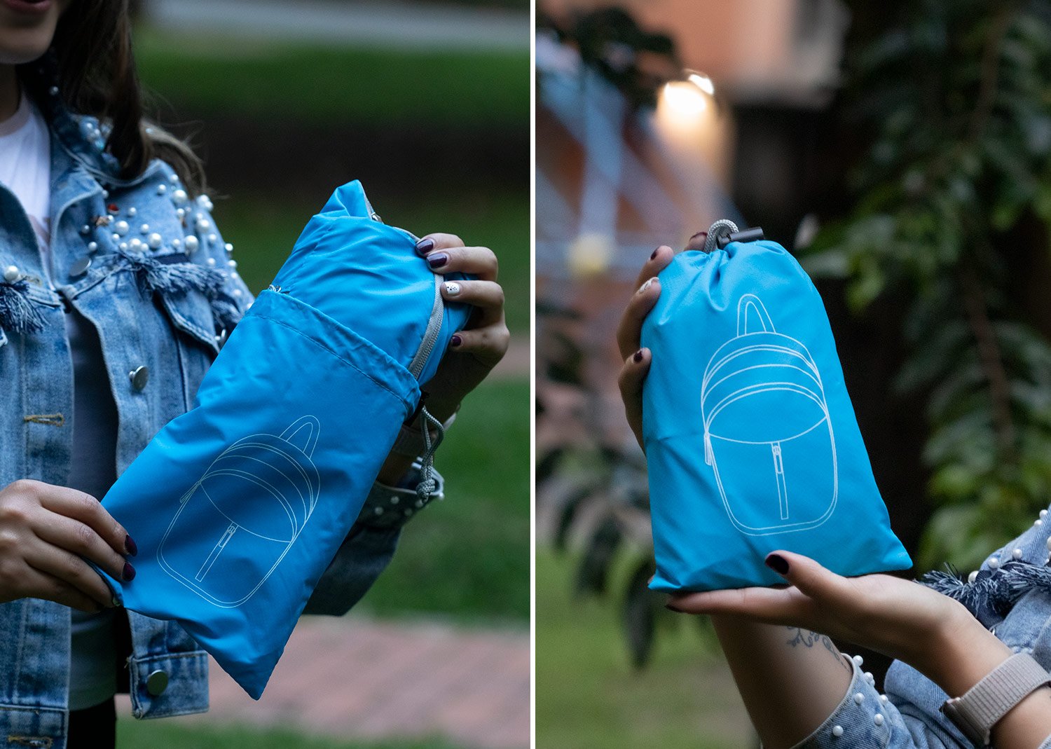 bolso plegable cleopatra 20 lts.