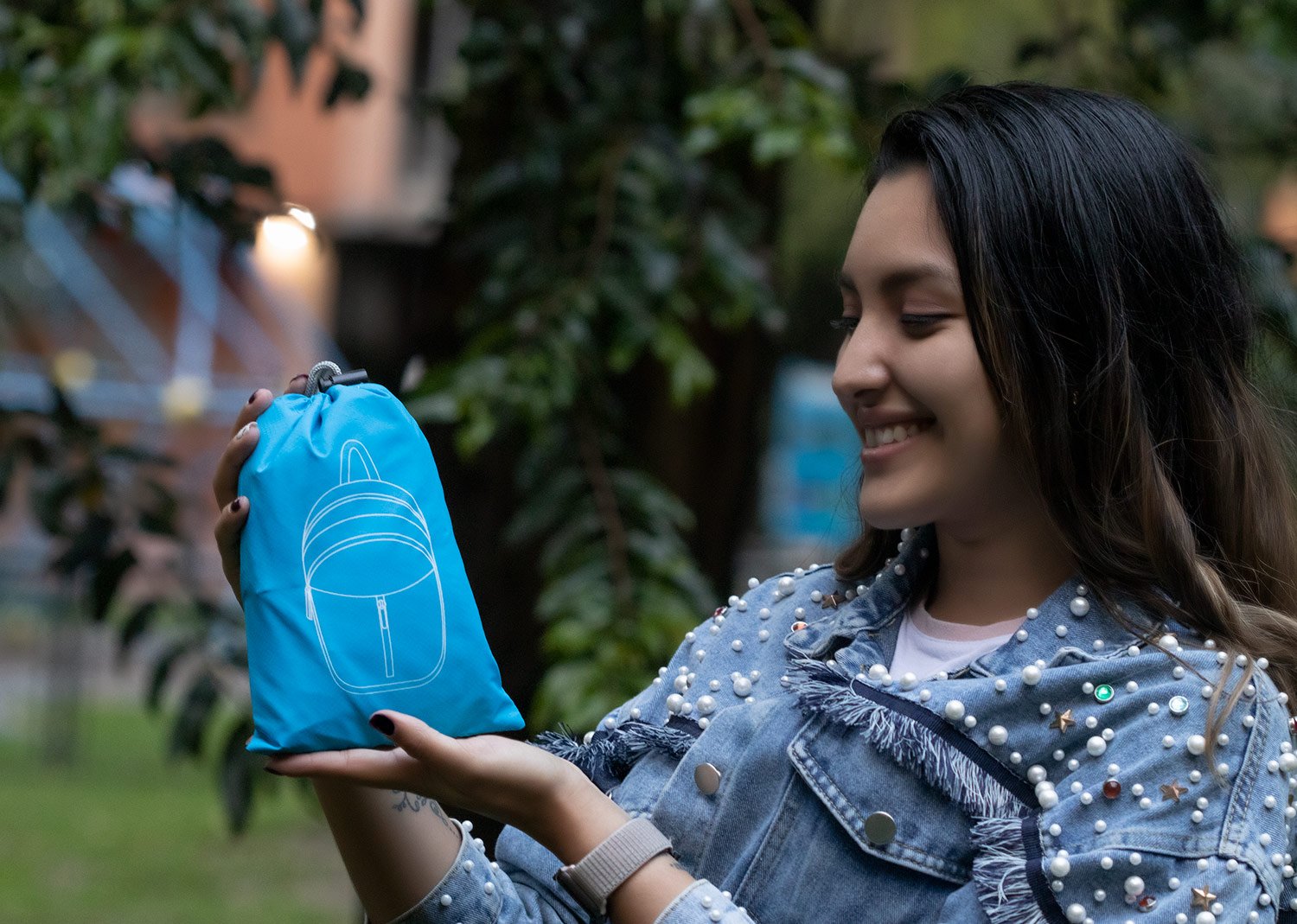 bolso plegable cleopatra 20 lts.