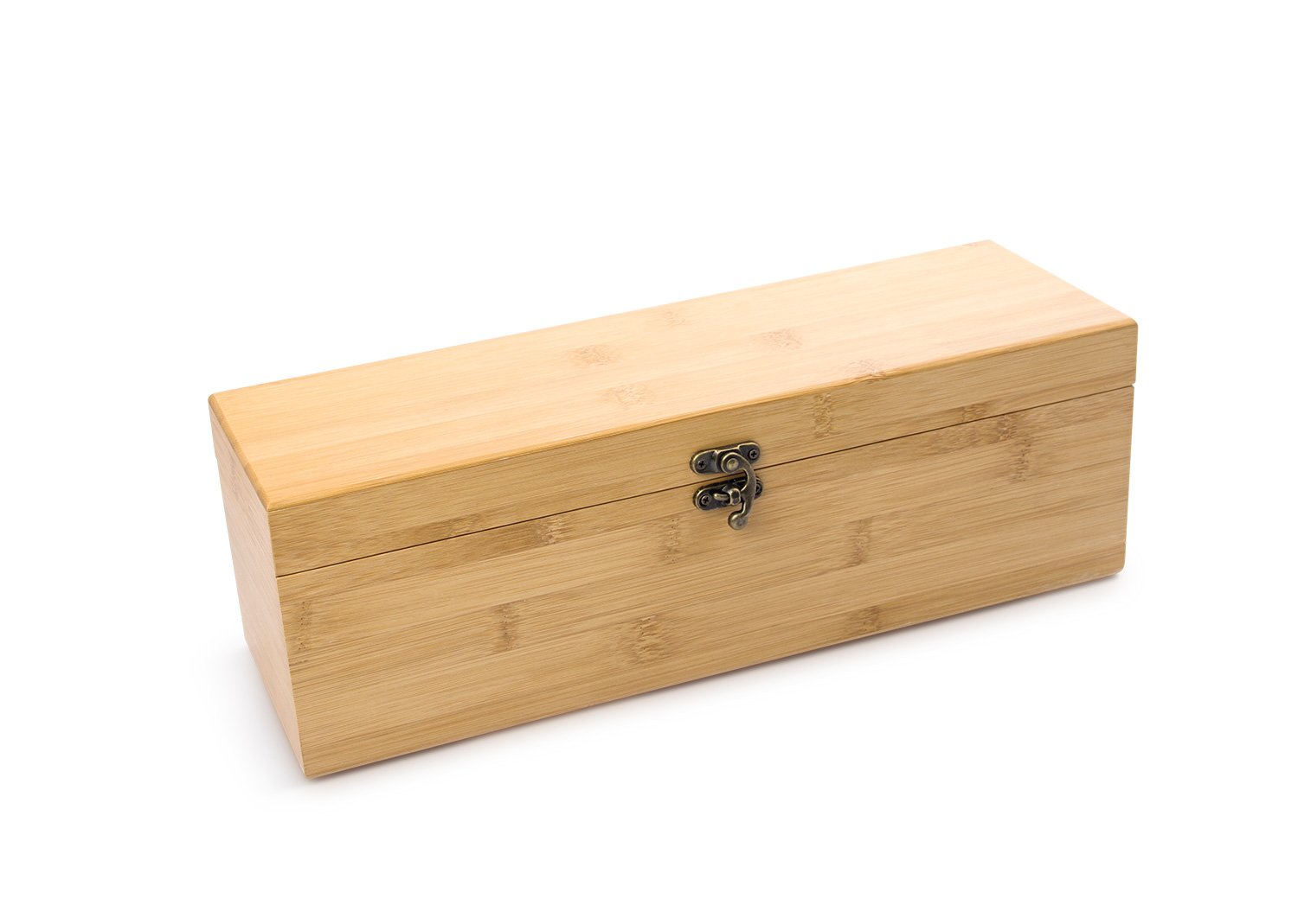caja de bambú para una botella