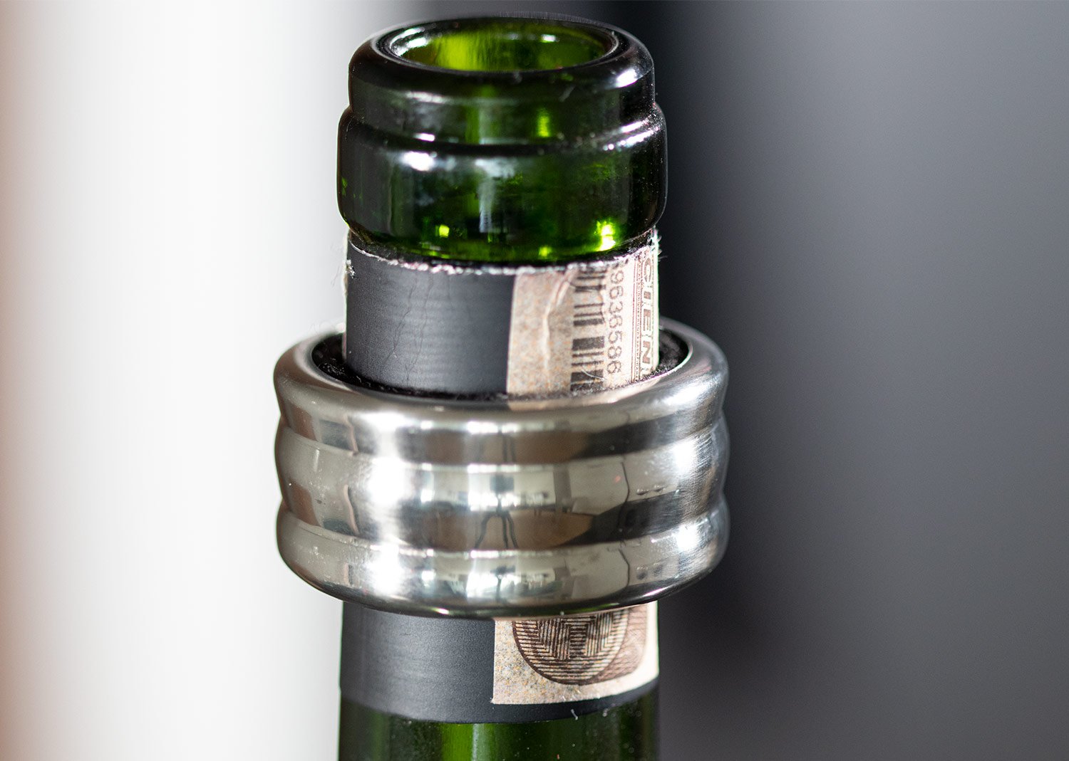 caja de bambú para una botella