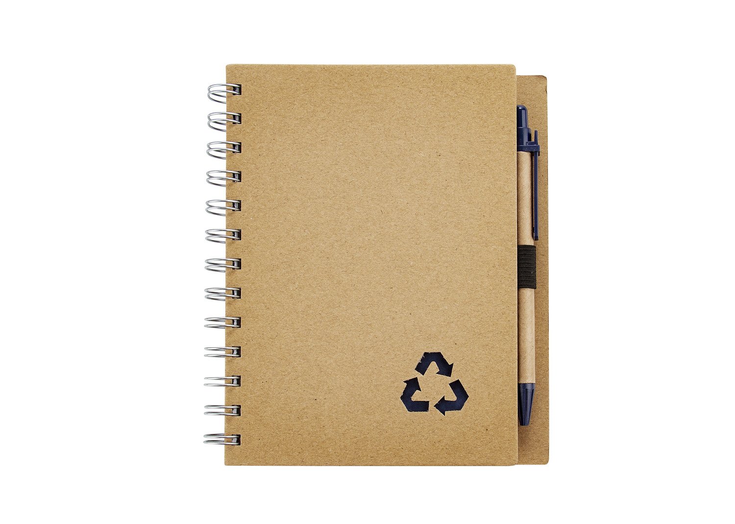 cuaderno con bolígrafo