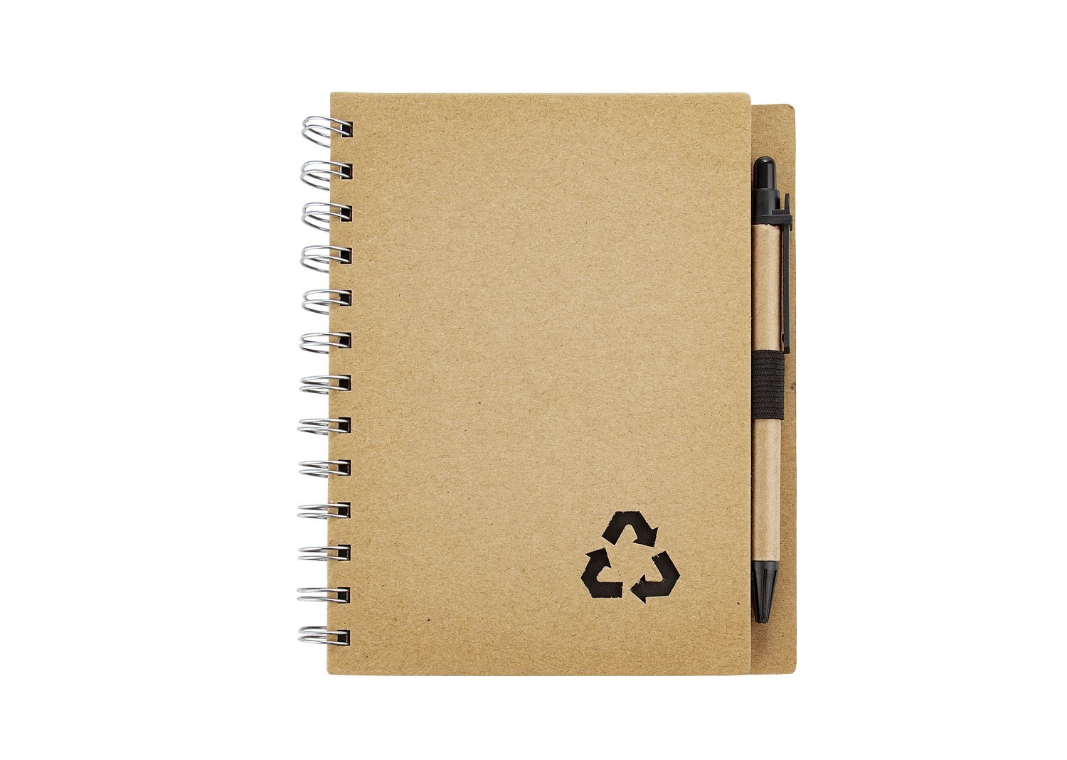 cuaderno con bolígrafo