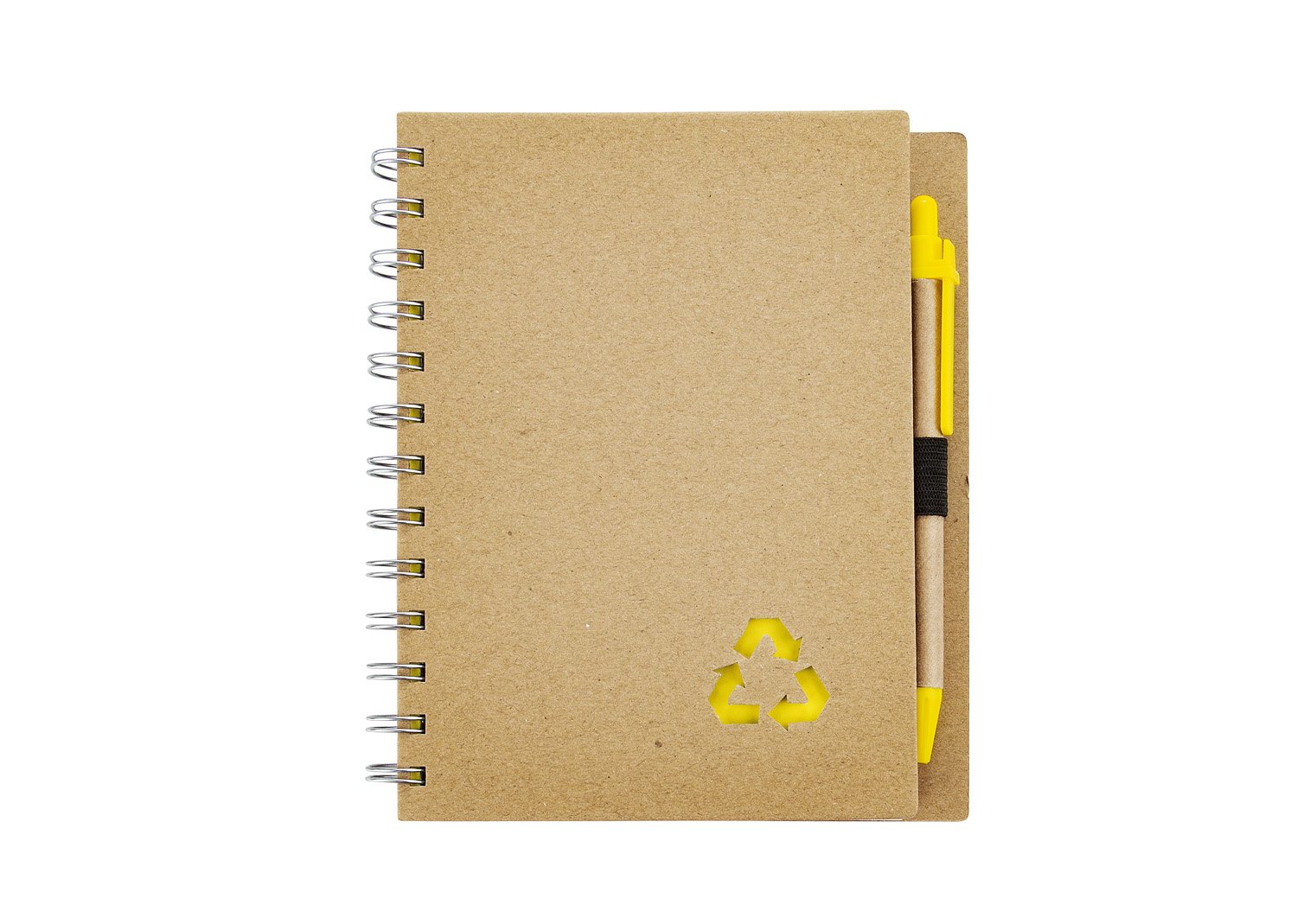cuaderno con bolígrafo