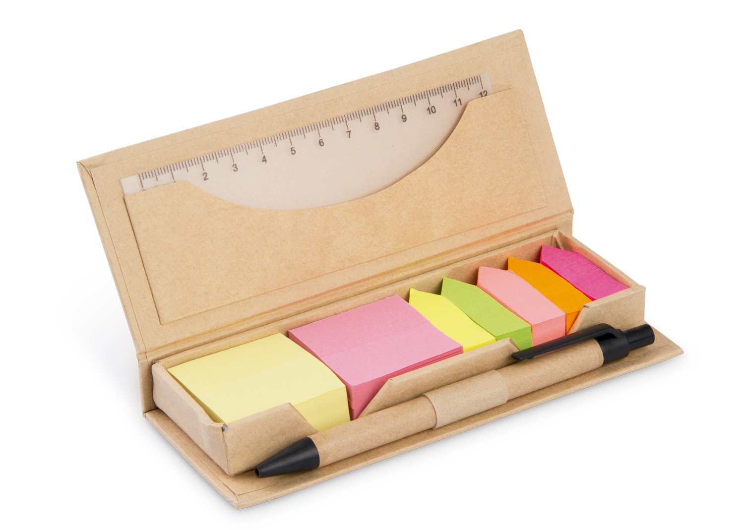 memo slim con bolígrafo