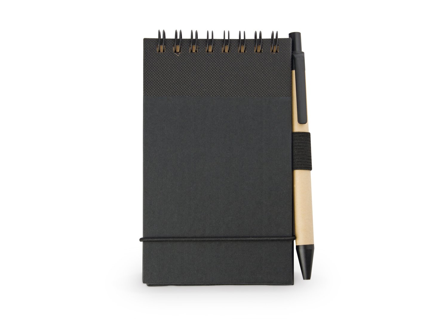 libreta clip con bolígrafo