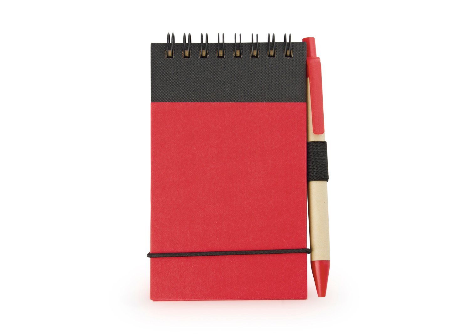 libreta clip con bolígrafo