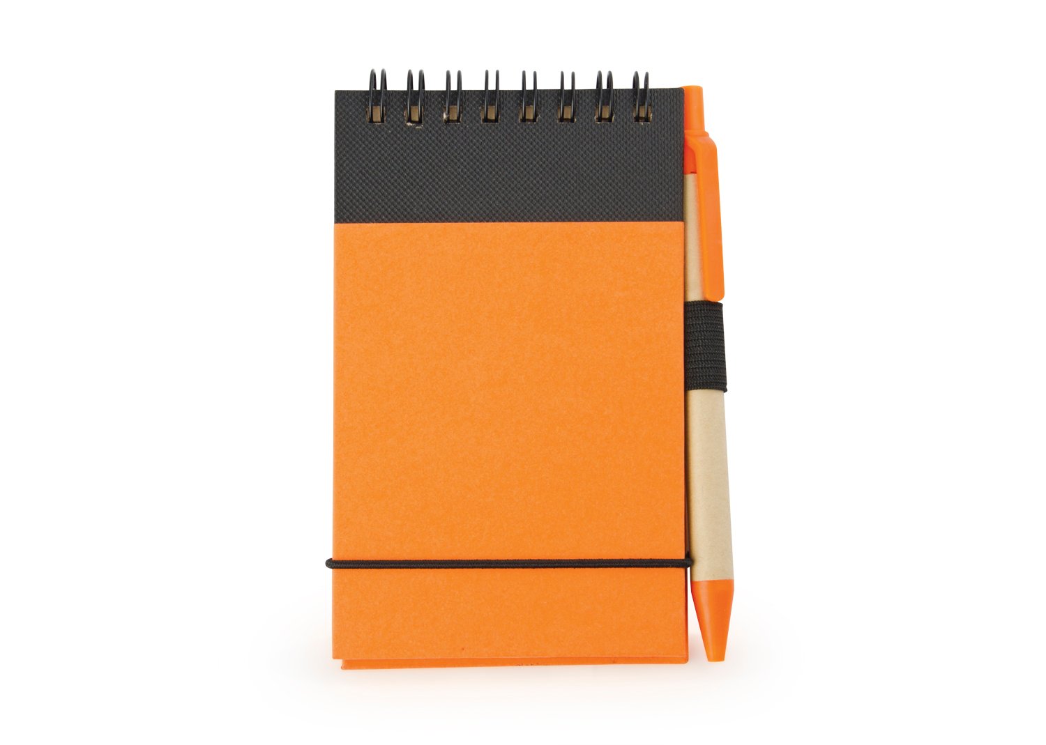 libreta clip con bolígrafo