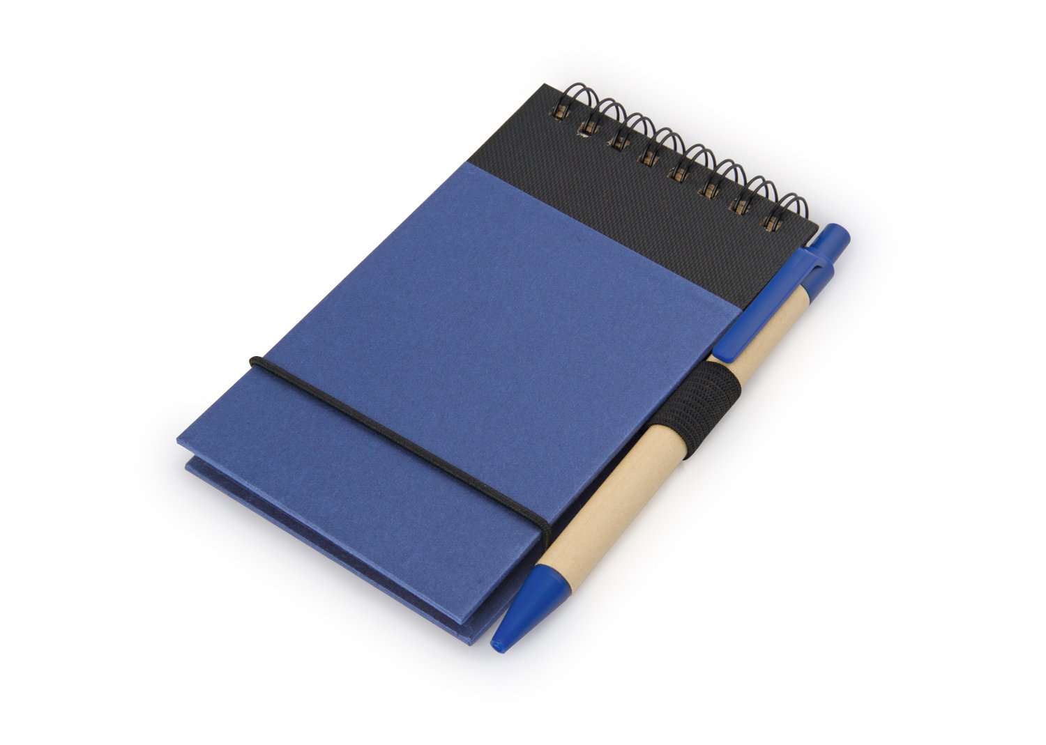 libreta clip con bolígrafo